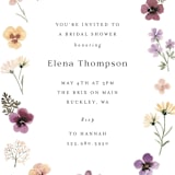 "Beijos" - Bridal Shower Invitations in Flat by Itsy Belle Studio - Close-Up