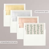 "Doodled" - Bridal Shower Invitations in Meadow by Petra Kern - Envelope Liner Options