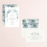 "Something Blue" - Bridal Shower Invitations in Bluebelle by Itsy Belle Studio - Assembled