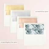 "Something Blue" - Bridal Shower Invitations in Bluebelle by Itsy Belle Studio - Envelope Liner Options
