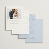 "Garland" - Bridal Shower Invitations in Delft by Erin L. Wilson - Back of Card Options