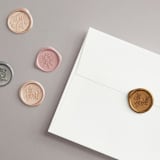 "Main Squeeze" - Bridal Shower Invitations in Lemon by Paper Sun Studio - Wax Seals