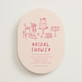 "atherina" - Bridal Shower Invitations in Creme by chocomocacino - Front