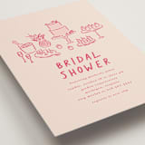 "atherina" - Bridal Shower Invitations in Creme by chocomocacino - Detail