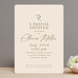 "Silhouette" - Bridal Shower Invitations in Meadow by Owl and Toad - Front