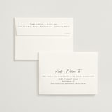 "Modern Script" - Bridal Shower Invitations in Avocado by Ana Sharpe - FREE Recipient Addressing