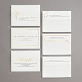 "Traditions" - Bridal Shower Invitations in Obsidian by Carolyn MacLaren - Foil Envelopes Available