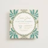 "Boho Botanical " - Bridal Shower Invitations in Natural by Christina Cesario - Front