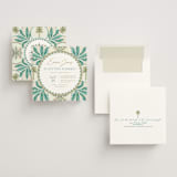 "Boho Botanical " - Bridal Shower Invitations in Natural by Christina Cesario - Assembled