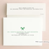 "Bold Initials" - Bridal Shower Invitations in Lawn by mo kelley - FREE Recipient Addressing