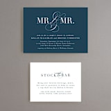 "Couple" - Bridal Shower Invitations in Night Sky by Lea Delaveris - Matching Enclosure Card