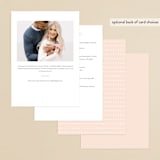 "Leafy Crown" - Bridal Shower Invitations in Petal by Kristie Kern - Back of Card Options