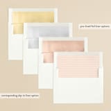 "Leafy Crown" - Bridal Shower Invitations in Petal by Kristie Kern - Envelope Liner Options
