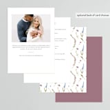 "Untied" - Bridal Shower Invitations in Sherbert by Erin Hodges - Back of Card Options