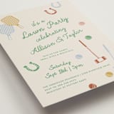 "Lawn Party" - Bridal Shower Invitations in Picnic by Kelly Watkins - Detail