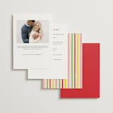 "Bella Vita" - Bridal Shower Invitations in Rossa by Sarah Rosenthal - Back of Card Options
