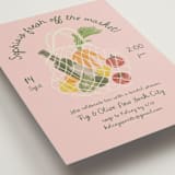 "Farmer's Market" - Bridal Shower Invitations in Cherry by Adelyn T. - Detail