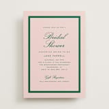 "Prep club" - Bridal Shower Invitations in Bubblegum by Stacey Meacham - Front
