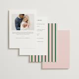 "Prep club" - Bridal Shower Invitations in Bubblegum by Stacey Meacham - Back of Card Options