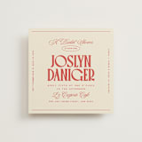 "Starring" - Bridal Shower Invitations in Oriole by Owl and Toad - Front