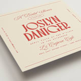 "Starring" - Bridal Shower Invitations in Oriole by Owl and Toad - Detail