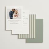 "Perfect Matcha" - Bridal Shower Invitations in Matcha by Ani Somi - Back of Card Options