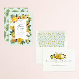 "Tropical Brunch" - Bridal Shower Invitations in Mint by Susan Moyal - Assembled
