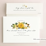 "Tropical Brunch" - Bridal Shower Invitations in Mint by Susan Moyal - FREE Recipient Addressing