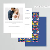 "Bridal Fiesta" - Bridal Shower Invitations in Aqua by Laura Moyer - Back of Card Options