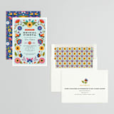 "Bridal Fiesta" - Bridal Shower Invitations in Aqua by Laura Moyer - Assembled