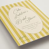 "Calia " - Bridal Shower Invitations in Caribbean Citrus by Ani Somi - Detail
