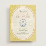 "Coastal Drift" - Bridal Shower Invitations in Caribbean Citrus by Pixel and Hank - Front