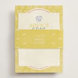 "Coastal Drift" - Bridal Shower Invitations in Caribbean Citrus by Pixel and Hank - Assembled with Belly Band