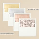 "Boho Botanical " - Bridal Shower Invitations in Blush by Susan Moyal - Envelope Liner Options
