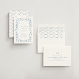 "Emmaline" - Bridal Shower Invitations in Bluebell by Kristie Kern - Assembled