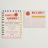 "Buon Appetito!" - Bridal Shower Invitations in Capri by Julia Starr - Matching Enclosure Card