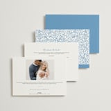 "Portofino" - Bridal Shower Invitations in Ocean by Tamara Hilje - Back of Card Options