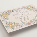 "Portofino" - Bridal Shower Invitations in Lilac by Tamara Hilje - Detail