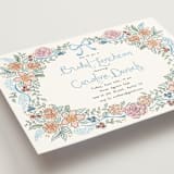 "Portofino" - Bridal Shower Invitations in Ocean by Tamara Hilje - Detail