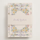 "Portofino" - Bridal Shower Invitations in Lilac by Tamara Hilje - Assembled with Belly Band