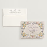 "Portofino" - Bridal Shower Invitations in Lilac by Tamara Hilje - Invitation with Envelope