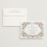 "Portofino" - Bridal Shower Invitations in Ocean by Tamara Hilje - Invitation with Envelope