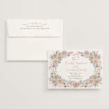"Portofino" - Bridal Shower Invitations in Blush by Tamara Hilje - Invitation with Envelope