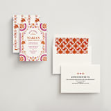 "Let's Fiesta" - Bridal Shower Invitations in Gumdrop by Eva Tadros - Assembled