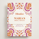 "Let's Fiesta" - Bridal Shower Invitations in Gumdrop by Eva Tadros - Assembled with Belly Band