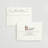"cheers to a happy couple" - Bridal Shower Invitations in Creme by Anastasia Makarova - FREE Recipient Addressing