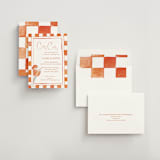 "Cin Cin Spritz" - Bridal Shower Invitations in Tangerine by West Foglia - Assembled