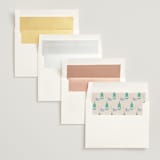 "Dining" - Bridal Shower Invitations in Pastel by Elly - Envelope Liner Options
