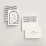 "Blue Chianti" - Bridal Shower Invitations in Powder Blue by Becky Nimoy - Assembled