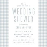 "Charming" - Bridal Shower Invitations in Sky by Lea Delaveris - Detail